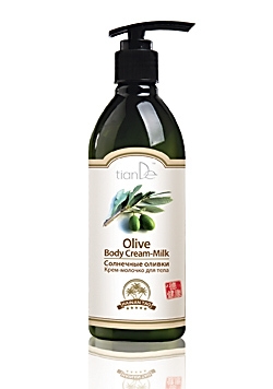 Крем-мляко за тяло „Слънчеви маслини” , 350 g 